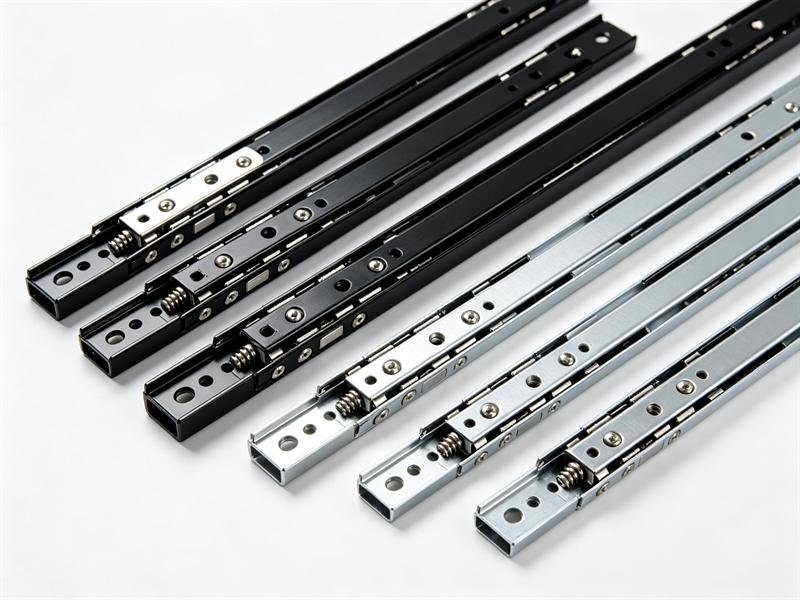 Ball bearing drawer slide